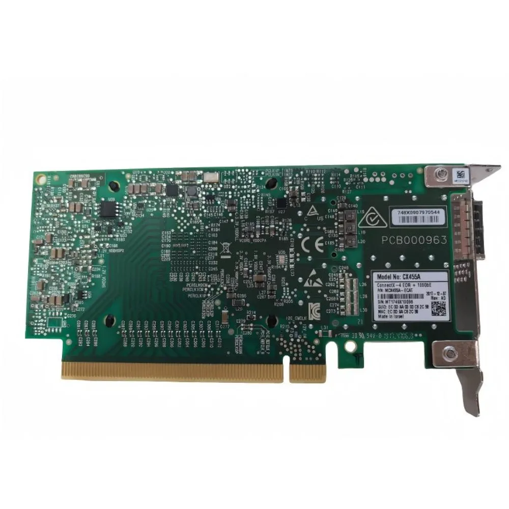 MCX455A-ECAT CX455A 100GbE Sin - 100Gbe Qsfp28 Network Card recension och pris